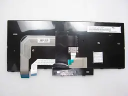 Клавіатура для ноутбуків Lenovo ThinkPad T470 Series чорна з чорною рамкою з трекпоінтом - мініатюра 2