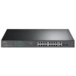 Комутатор TP-Link TL-SG1218MPE 16xGE/PoE+ 192W 2xcomboGE/SFP EasySmart 19" 1U