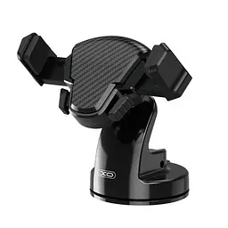 Автотримач XO C88 Suction Cup Car Bracket One-touch lock for stable travel Чорний - мініатюра 5