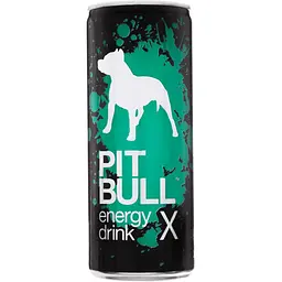 Упаковка енергетичний безалкогольний напій Pit Bull 250 мл x 12 шт. з/б - мініатюра 3