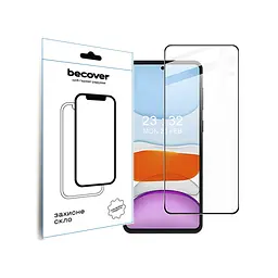 Скло захисне BeCover Oppo A60 Black (711666) - мініатюра 2