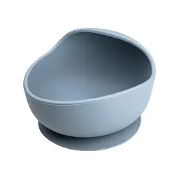 Набір силіконового посуду для дітей Ведмедик 7 предметів, синій TS Kitchen HP34546BL - мініатюра 3