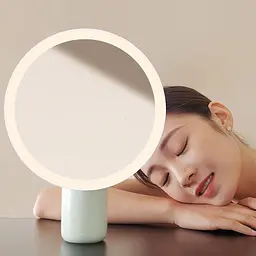 Дзеркало на акумуляторі настільне з LED-підсвіткою Doco DM001 - мініатюра 3