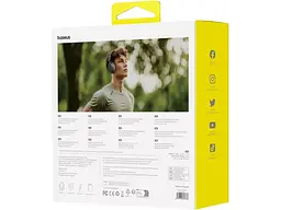 Навушники з мікрофоном BASEUS Bass 35 Max Gray (A00070800821-00) - мініатюра 6