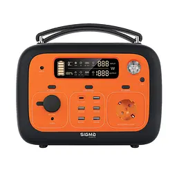 Зарядна станція Sigma X-power SI140APS 505Wh Black-orange