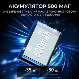 Мишка Ajazz AJ199 Carbon fiber Wireless/Bluetooth/USB Black (AJ199-B) - мініатюра 12