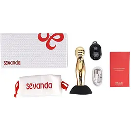 Масажери простати Lockink Sevanda Eros Vibrating Prostate Massager - мініатюра 10