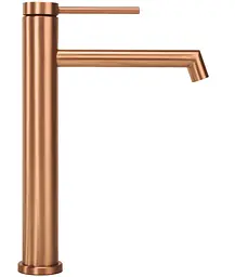 Змішувач для умивальника Rea Foss високий brushed copper REA-B2086 - мініатюра 5