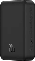 Портативний акумулятор Baseus Magnetic Mini Wireless Fast Charge 20W 20000mAh black (PPCX150001) - мініатюра 4