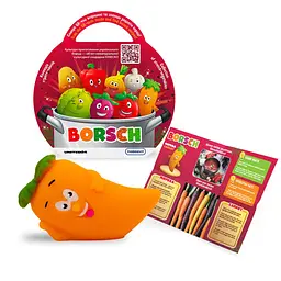 Стретч-іграшка Elastikorps Borsch у вигляді овоча "Борщ" 41/CN23 у дисплеї - мініатюра 5