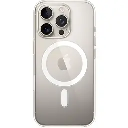 Чохол Clear Case with MagSafe для Apple iPhone 16 Pro Transparent АА [115336] - мініатюра 5