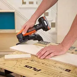 Шліфмашина вібраційна акумуляторна Black&Decker без АКБ та ЗП BDCDS12N - мініатюра 4