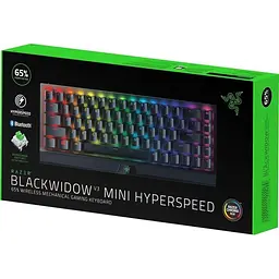 Клавіатура Razer BlackWidow V3 Mini Hyperspeed Green Wireless Black (RZ03-03891600-R3R1) - мініатюра 5