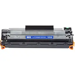 Картридж тон. WWM для HP LJ P1505/M1120/1522 аналог CB436A Black ( 2000 ст.) (LC36N) - мініатюра 3