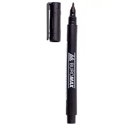 Маркер Buromax водостійкий 1 мм чорний (BM.8704-01) - мініатюра 2
