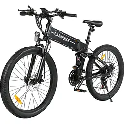 Електровелосипед Samebike LO26-II-YD Black [131850] - мініатюра 2