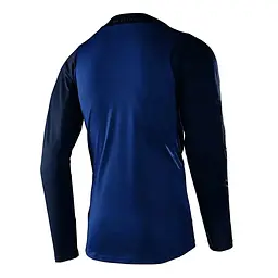 Велоджерсі Troy Lee Designs Skyline LS Chill Jersey Mono Blue M (1106-353931013) - мініатюра 2
