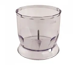 Чаша подрібнювача (HC) для блендера Braun MQ 525, MQ 3025, MQ325, MQ3025, 67050145 (НС 5000/6000) D=10 см 350 мл - мініатюра 2