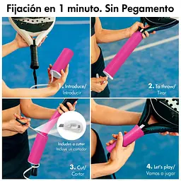 Обмотка Helix Pro Grip Solid Pink - мініатюра 2