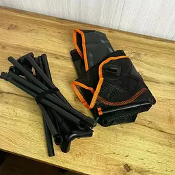 Кемпінговий розкладний стілець 56×60.5×65.5 см, туристичне крісло для відпочинку на природі та вдома - мініатюра 3