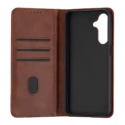 Чохол-книжка Premium Samsung A17 4G/A17 5G Dark Brown - мініатюра 2