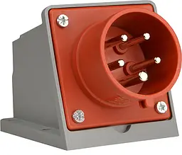 Вилка стаціонарна 16А P5 IP44 3P+N+PE UCombi АСКО-УКРЕМ (A0080010139)