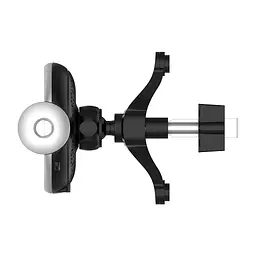 Універсальний автотримач ColorWay AutoSense Car Wireless Charger 15W (Dashboard + Air Vent) (CW-CHAW039Q-BK) - мініатюра 9