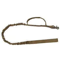 Повідець для собак Harness 100-150см, банджі-повідець з двома ручками, коричневий