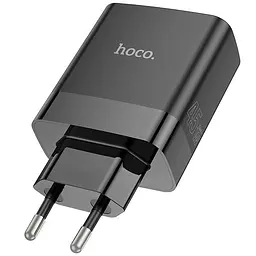 МЗП Hoco C127A Intelligent PD45W (3USB-A/1C) Black - мініатюра 2