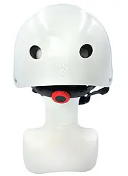 Комплект дитячий шолом та захист Yongkang GB24429-2009 S (5-9 р) білий космонавт (G0001886) - мініатюра 5