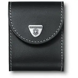 Чохол на пояс Victorinox 91мм шкір.чорн на липучці для Swisschamp XAVT/XXL