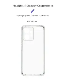 Чохол ArmorStandart Air Force для Xiaomi Redmi Note 12 4G Camera cover Clear - мініатюра 2