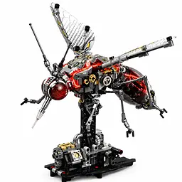 Конструктор механічний  Комар Москіт у стилі Steampunk для дітей та дорослих , 747 деталей