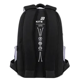 Рюкзак для старшої школи Kite Education teens 2587M ML Світло-сірий (ML26-2587M) - мініатюра 7
