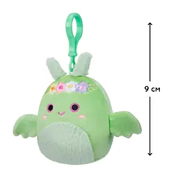 М'яка іграшка Squishmallows Дракон Тов на кліпсі 9 см (SQCP00217) - мініатюра 2