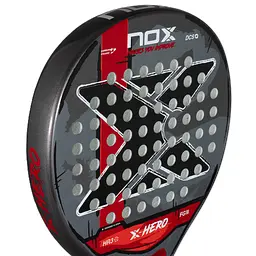 Ракетка для паделу NOX X-HERO RED - мініатюра 3