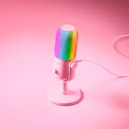 Мікрофон Razer Seiren V3 Chroma Quartz (RZ19-05060300-R3M1) [107175] - мініатюра 4
