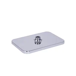 Верхній душ Qtap Hlavova 260x180 мм прямокутний QTHLA107CRM45785 Chrome/White, Білий - мініатюра 3
