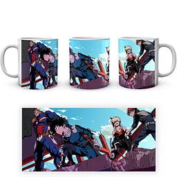 Кухоль GeekLand My Hero Academia Моя геройська академія Бакуго Тодорокі Мідорія MHA 02.79 330 мл білий - мініатюра 3