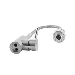 Змішувач для кухні з гнучким виливом Agua Acero-INOX035-2 CV023291 Хром матовий - мініатюра 7