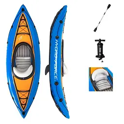 Одномісна надувна байдарка-каяк з веслами Bestway Cove Champion 275 x 81 см (65115)