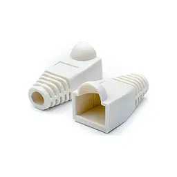 Ковпачок конектора Atcom RJ-45 білий 100шт (10107)