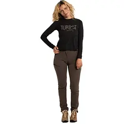 Футболка жіноча Turbat Magic Logo LS Women XL Чорний - мініатюра 2