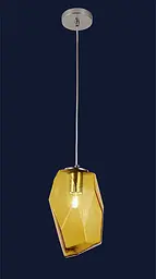 Світильник підвісний Levistella 91603-1 AMBER, E27, метал + скло, сучасний стиль для дому - мініатюра 3