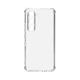Прозрачный чехол для Infinix Hot 60 Pro 4G с защитой камеры и усиленными бортами, тонкий, силиконовый, бесцветный, ударопрочный, противоударный бампер с закрытой камерой, ArmorStandart (ARM88668)