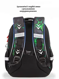 Шкільний ортопедичний рюкзак 6 в 1 для хлопчика School Standard 38х30х18 см Майнкрафт в 1 клас (SET 150-45) - мініатюра 3