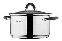 Каструля Ardesto зі скляною кришкою Gemini Salerno 3.4л нержавіюча сталь силікон kuh0014696 - мініатюра 3