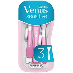 Бритва Gillette Venus Smooth Sensitive 3 шт. (7702018491544)