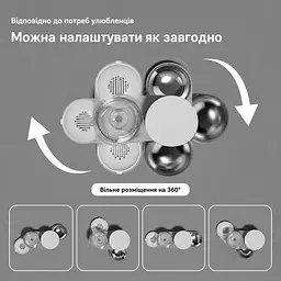Годівниця для котів та поїлка Around 2 x 2,6 л, комплект Сірий - мініатюра 4