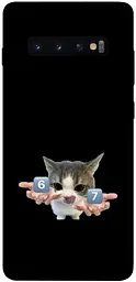 Чохол Demsky Six Seven cat для Samsung Galaxy S10+